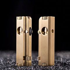 Bật lửa thủ công Đồng nguyên khối độc lạ TC27