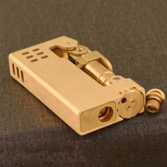 Bật lửa thủ công Đồng nguyên khối độc lạ TC21