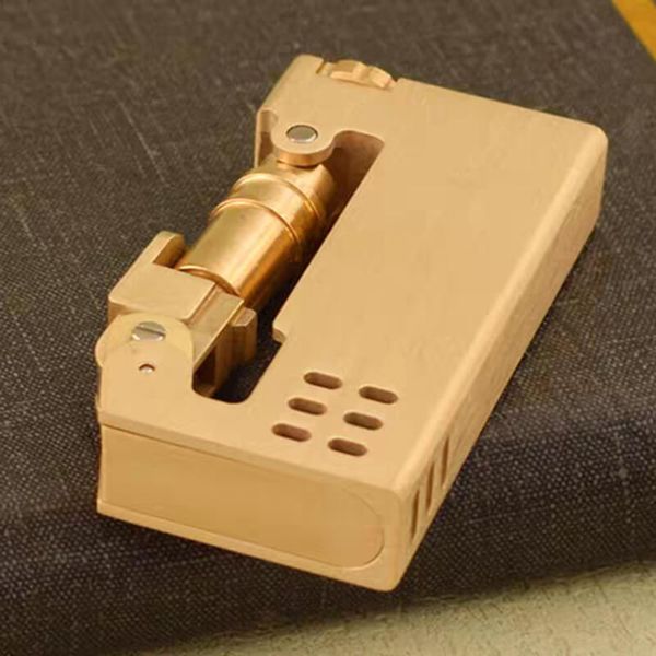 Bật lửa thủ công Đồng nguyên khối độc lạ TC21