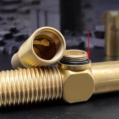 Bật lửa thủ đồng hình ốc vít TC35