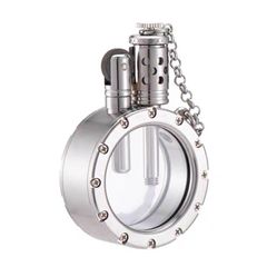 Bật lửa thủ công Đồng nguyên khối bình xăng trong suốt TC09