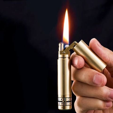 Bật lửa thủ công đồng khối TC25