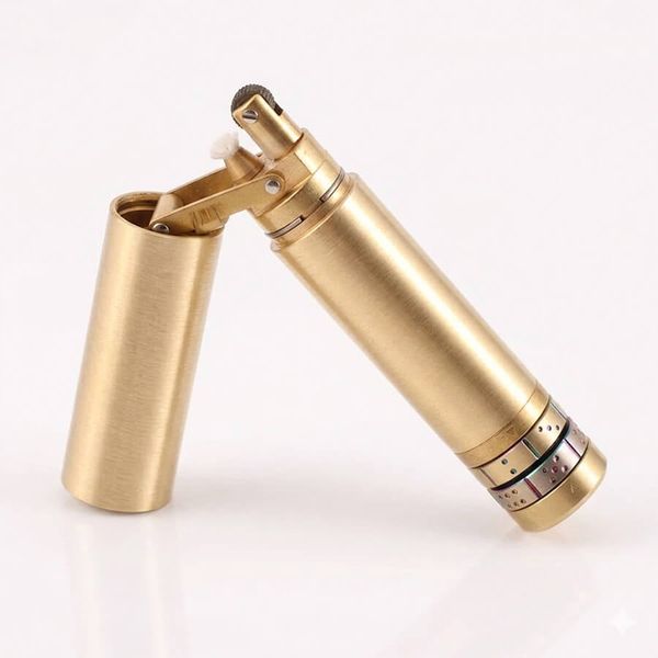 Bật lửa thủ công đồng khối TC25