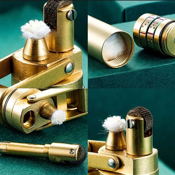 Bật lửa thủ công đồng khối TC25