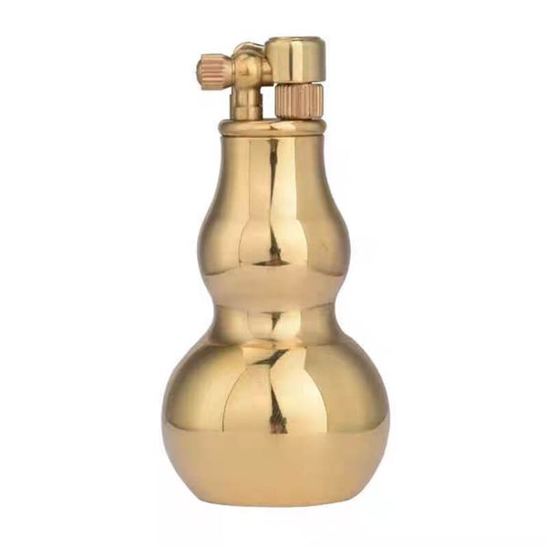 Bật lửa thủ công đồng nguyên khối hình quả hồ lô độc đáo TC41