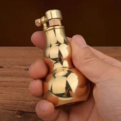 Bật lửa thủ công đồng nguyên khối hình quả hồ lô độc đáo TC41