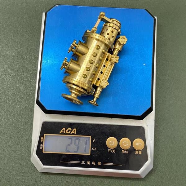 Bật lửa thủ công Đồng nguyên khối độc lạ TC30