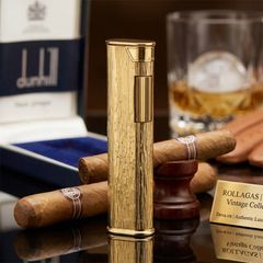 Dunhill mini bọc vàng vân sống DHI36