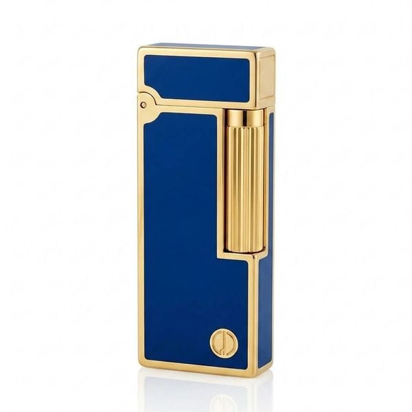 Bật Lửa Dunhill Hồng Kông Sơn Mài Viền Nhỏ DHL01