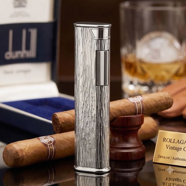 Dunhill mini bọc vàng vân sống DHI36