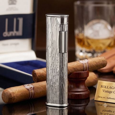 Dunhill mini bọc vàng vân sống DHI36