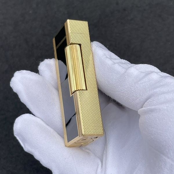 Dunhill Sơn Mài Vân Kim Cương Mạ Vàng Cạnh DHI03
