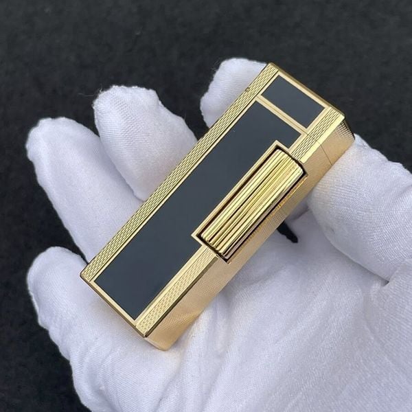 Dunhill Sơn Mài Vân Kim Cương Mạ Vàng Cạnh DHI03