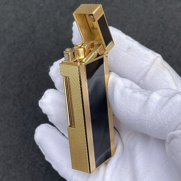 Dunhill Sơn Mài Vân Kim Cương Mạ Vàng Cạnh DHI03