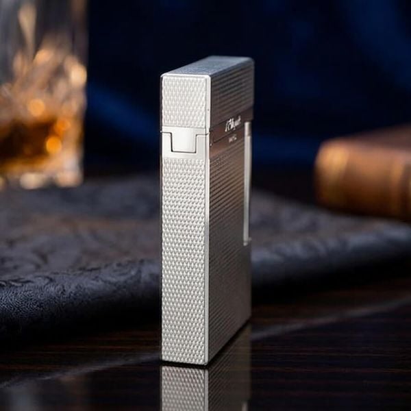 S.T. Dupont Ligne 2 (2 Lỗ Cao) - Họa Tiết Vân Kim Cương Nhỏ Micro Diamond Head - Tiếng Chuông Vang DPH39