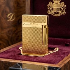 S.T. Dupont Ligne 2 (2 Lỗ Cao) - Họa Tiết Vân Kim Cương Nhỏ Micro Diamond Head - Tiếng Chuông Vang DPH39