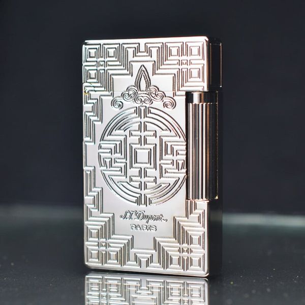 Dupont Hồng Kông Khắc Hoa Văn Chữ Triện Phúc Lộc D23