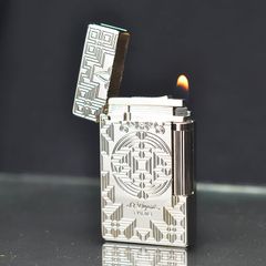 Dupont Hồng Kông Khắc Hoa Văn Chữ Triện Phúc Lộc D23