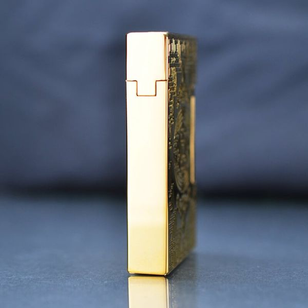 Dupont Hồng Kông Khắc Hoa Văn Chữ Triện Phúc Lộc D23