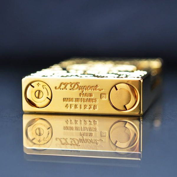 Dupont Hồng Kông Khắc Hoa Văn Chữ Triện Phúc Lộc D23