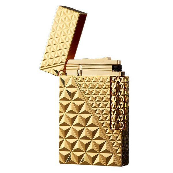 Tìm mua ở đâu bật lửa ST Dupont Hồng Kông Họa Tiết Vân Kim Cương Tam Giác 3D D180