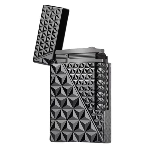 Tìm mua ở đâu bật lửa ST Dupont Hồng Kông Họa Tiết Vân Kim Cương Tam Giác 3D D180