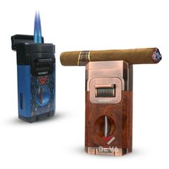 Bật lửa Honest khò 2 tia kèm giá đỡ BCZ 813