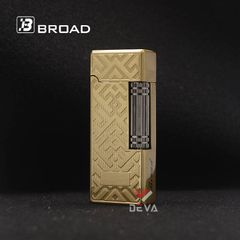 Bật lửa gas đá Broad lửa chéo kiểu nhỏ gọn BD309