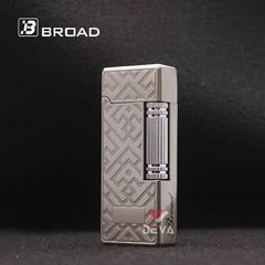 Bật lửa gas đá Broad lửa chéo kiểu nhỏ gọn BD309