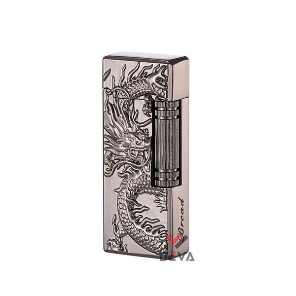 Bật lửa gas đá Broad lửa chéo kiểu nhỏ gọn BD309