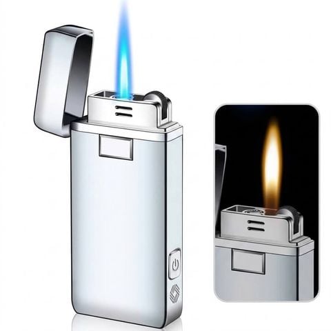 Bật ga đá 2 lửa kèm đèn pin F509