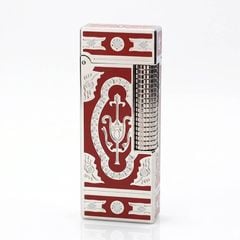 Bật Lửa G.Horse Sơn Mài Đỏ Hoa Văn Hoàng Gia Cổ Điển GH01