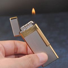 Bật lửa ga đá Zorro siêu mỏng vân xước số giới hạn ZC10