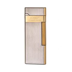 Bật lửa ga đá Zorro siêu mỏng vân xước số giới hạn ZC10