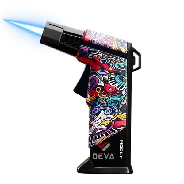 Bật lửa gas Jobon khò để bàn kèm khoá rảnh tay ZB-326