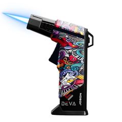 Bật lửa gas Jobon khò để bàn kèm khoá rảnh tay ZB-326