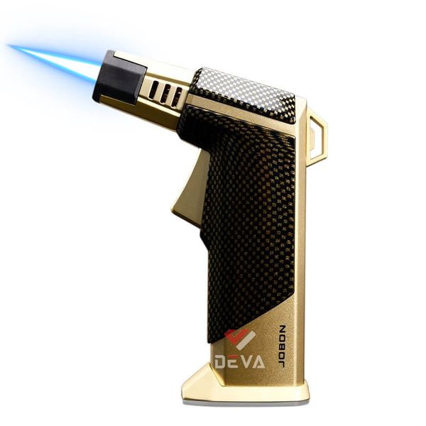 Bật lửa gas Jobon khò để bàn kèm khoá rảnh tay ZB-326