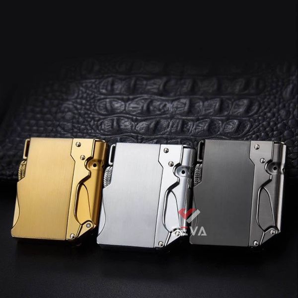 Bật lửa gas Focus khò 1 tia bấm ngang F0082