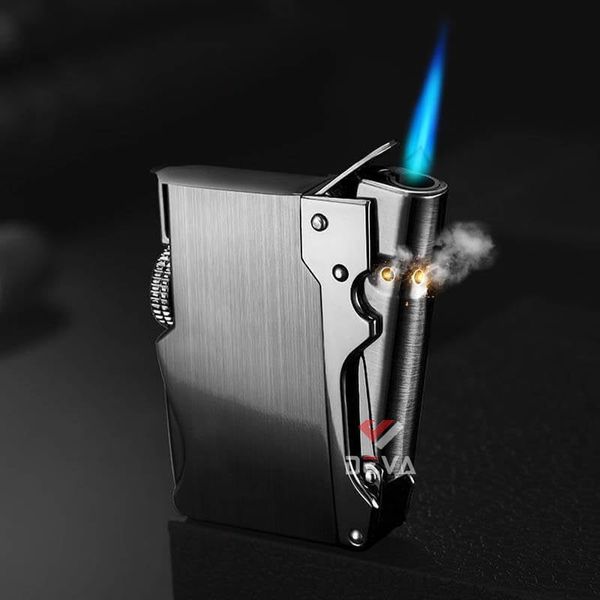 Bật lửa gas Focus khò 1 tia bấm ngang F0082