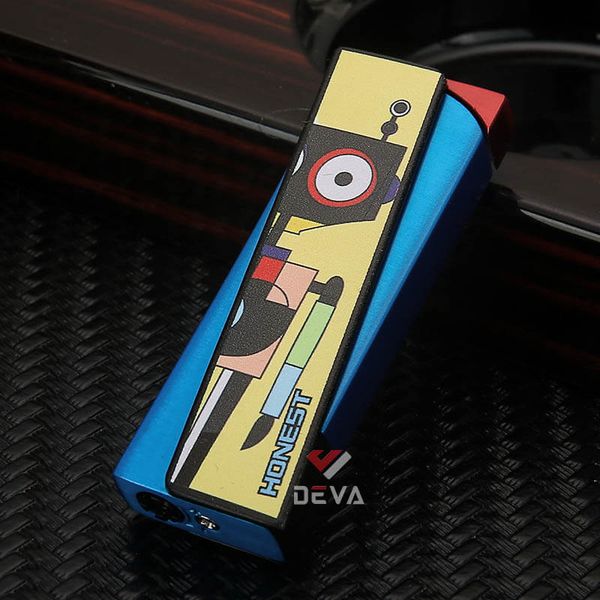 Bật lửa gas chính hãng Honest khò 1 tia dáng độc đáo BCZ437