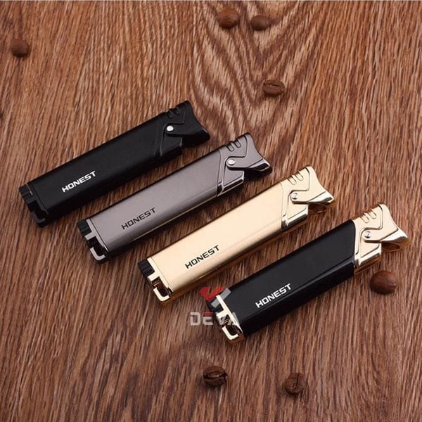 Bật lửa gas chính hãng Honest khò 1 tia dáng nhỏ mini BCZ3021