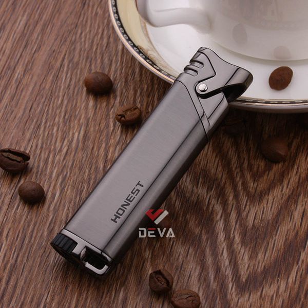 Bật lửa gas chính hãng Honest khò 1 tia dáng nhỏ mini BCZ3021