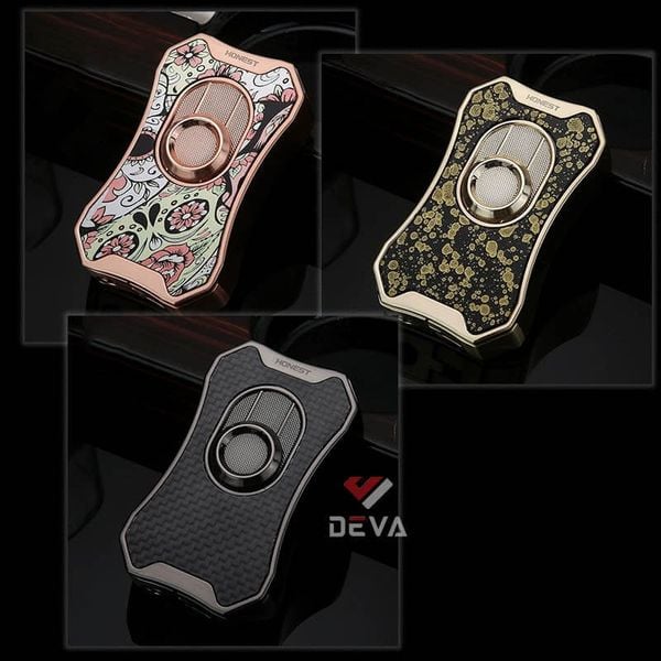 Bật lửa gas chính hãng Honest khò 1 tia kèm đục Cigar BCZ833