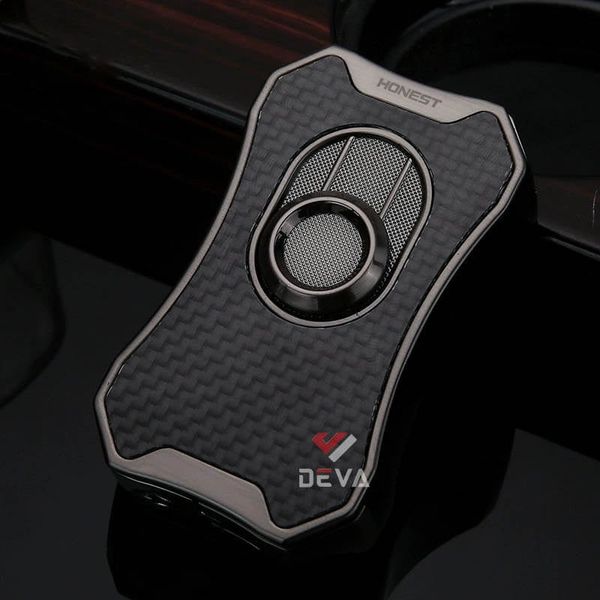 Bật lửa gas chính hãng Honest khò 1 tia kèm đục Cigar BCZ833