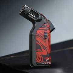 Bật lửa gas chính hãng Honest khò 1 tia có khoá an toàn kèm đục Cigar BCZ857