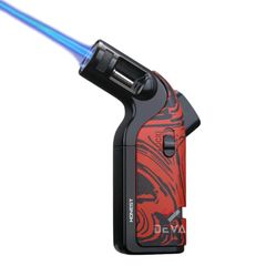 Bật lửa gas chính hãng Honest khò 1 tia có khoá an toàn kèm đục Cigar BCZ857