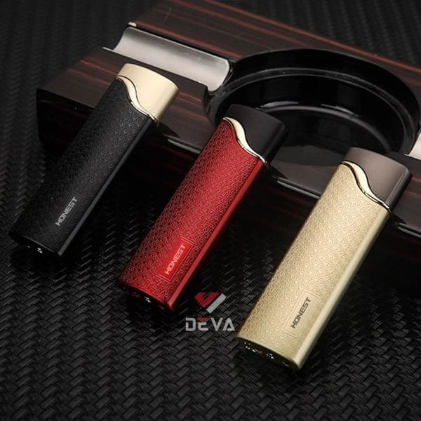 Bật lửa gas chính hãng Honest khò 1 tia kiểm soát nhiệt có nắp đậy an toàn BCZ709