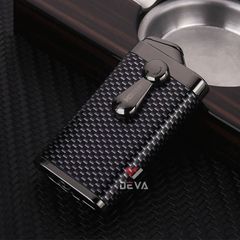 Bật lửa gas chính hãng Honest khò 2 tia kèm đục Cigar BCZ802