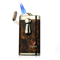 Bật lửa gas chính hãng Honest khò 2 tia kèm đục Cigar BCZ802