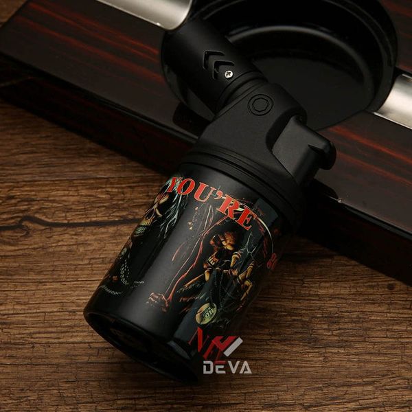 Bật lửa gas chính hãng Honest khò đại 1 tia để bàn BCZ848